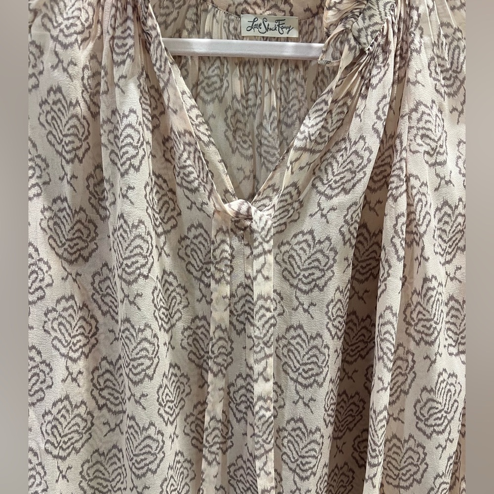 LoveShackFancy Floral Blouse